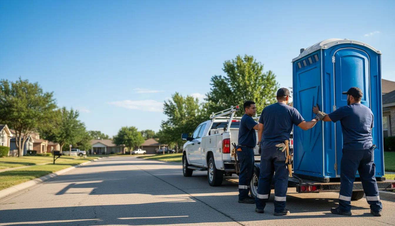 Portable Toilet Rental in Ruston, LA near me